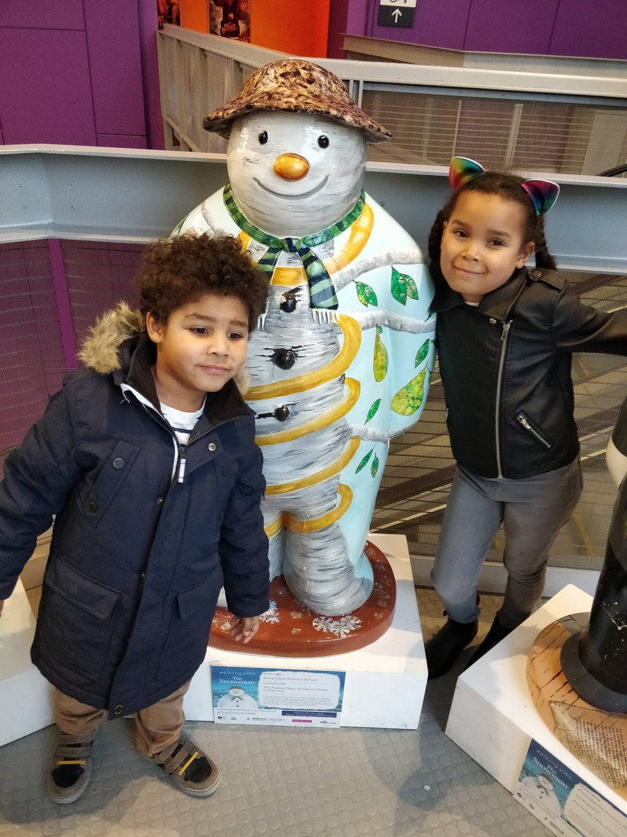 We found Davyhulme Primary's snowman!