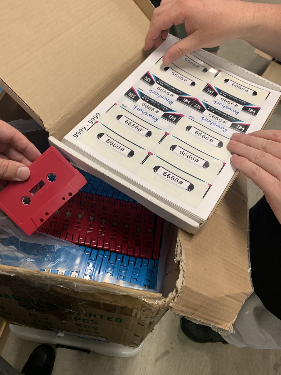 Yeah, what of it? Who doesn’t have 100 x CGA Palette 1-esque cassette tapes with slowscan images of c64 asm on them?