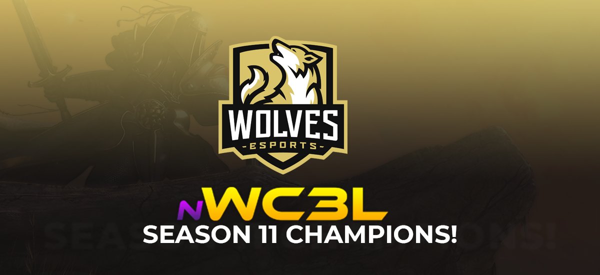wolves_esports's tweet photo. 🏆 We are your nWC3L Season 11 Champions 🏆

#WolvesWC3 defends their title after a bracket reset by "Soviet War Elites", making them back-to-back champs! GGWP everybody!

(Our 2nd team placed 3rd in S11)

Huge thanks to @Back2Warcraft for casting the matches!

#KeepHowling https://t.co/vOJDW8V3oT