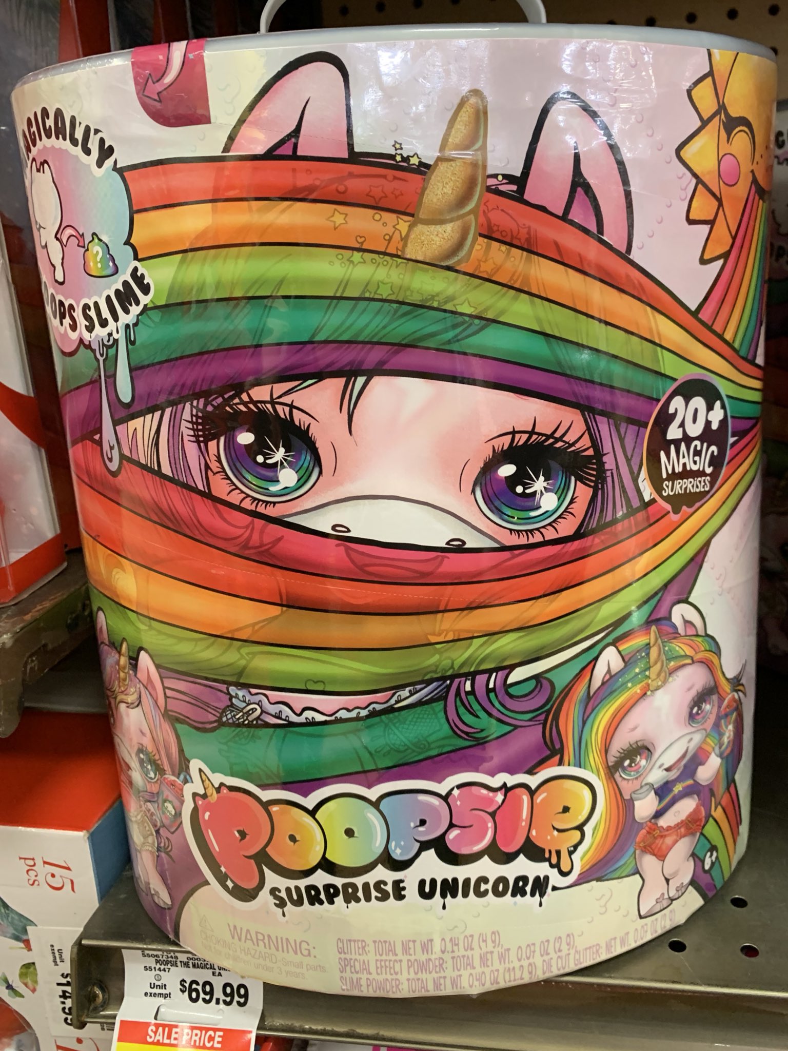 Cabel Sasser on X The absolutely worst toy of 2018 must be Poopsie the sexy diaper wearing unicorn that magically poops slime Please stop https t l9StSeGtby X