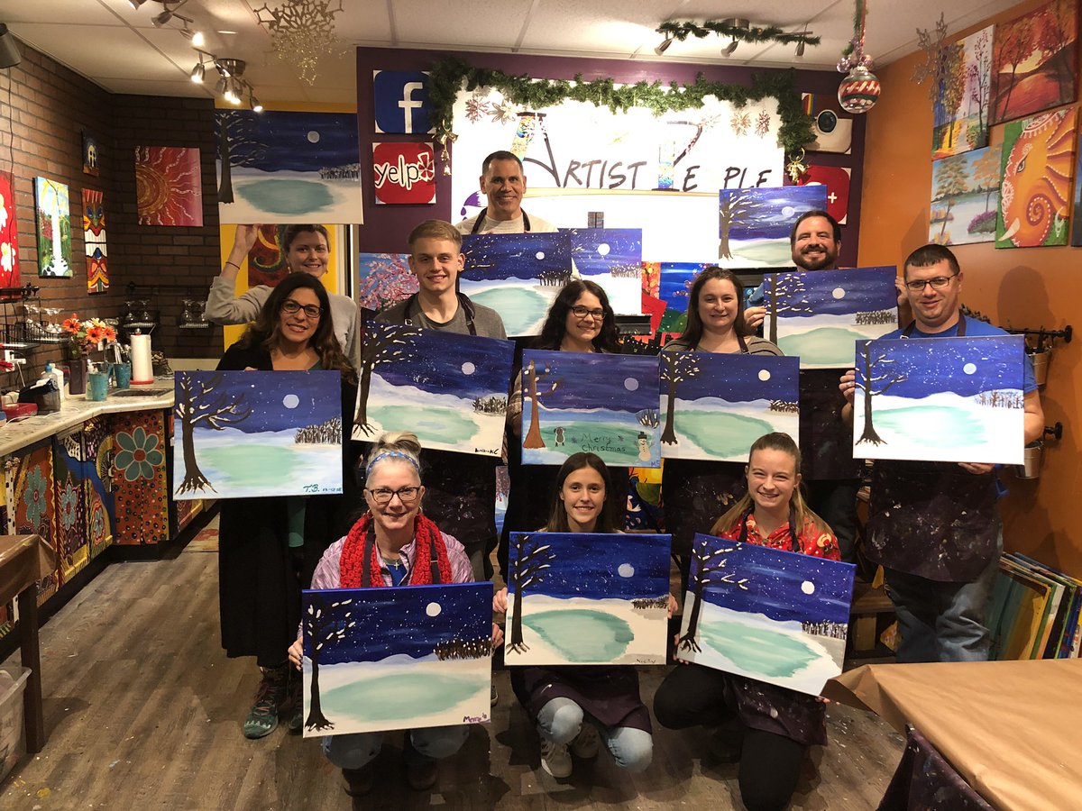 SayrevilleSU2C's tweet photo. Thank you to those that joined us for our paint night!! 🎨🎨 https://t.co/xPO23c2U7y