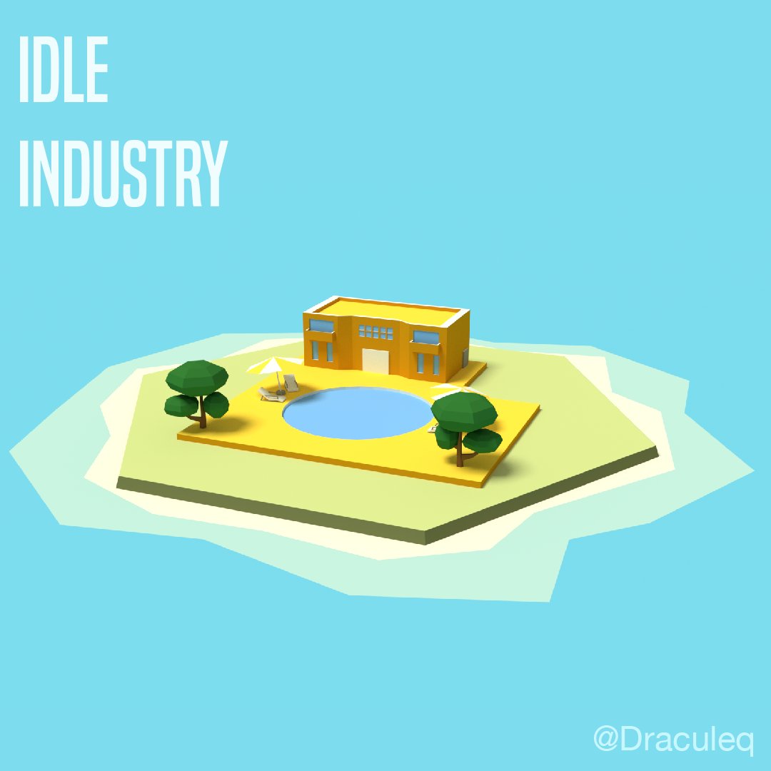 Draculeq's tweet photo. First render from my upcoming idle management game!
#gamedev #mobilegame #GooglePlay #island #sea https://t.co/vC4PX8Y5uX
