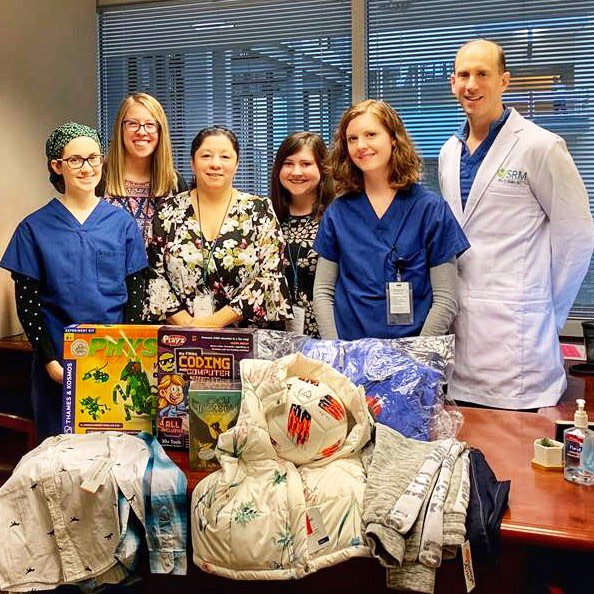 SRMFertility's tweet photo. Another special delivery to Treehouse Holiday Wishes! SRM employees divide into small teams and purchase gifts... @Treehouse #MaketheSeasonBright #TreehouseHolidays #treehouseforkids #fostercare #seattleevents #infertility #fertility #seattlefertility #seattlereproductivemedicine https://t.co/Qg1aIVtfX3