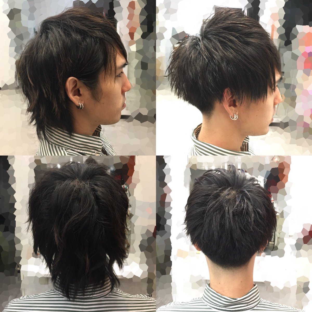 Asei フリーランス美髪師 V Twitter スキンフェードのネープレススタイル ヘアドネーション 肩についてハネる長さをスッキリ 寒くなってきてマフラーやハイネックな服で首回りにボリュームが出てくる季節 男性も女性もバッサリいく方やショートボブなど襟足