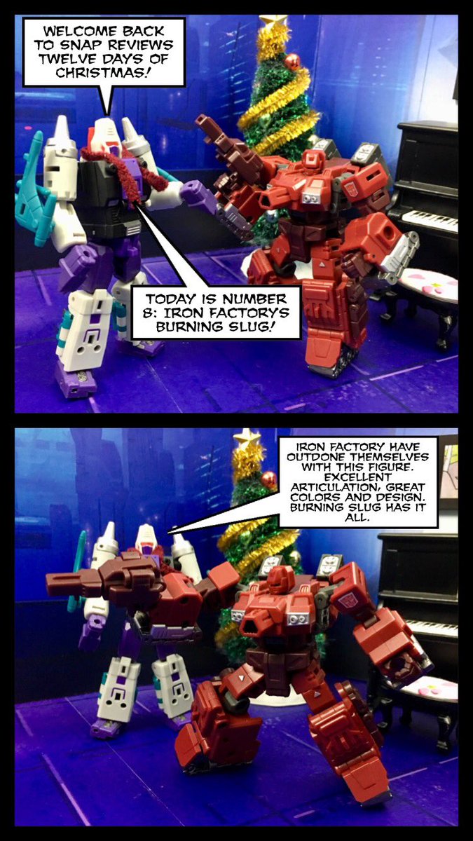 IronApostle's tweet photo. #SnapReviews Twelve days of Christmas Day 8: Iron Factory Burning Slug. https://t.co/M7yWwdrBsE