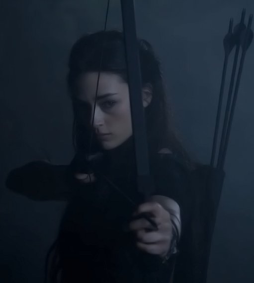 Crystal Reed Bow And Arrow