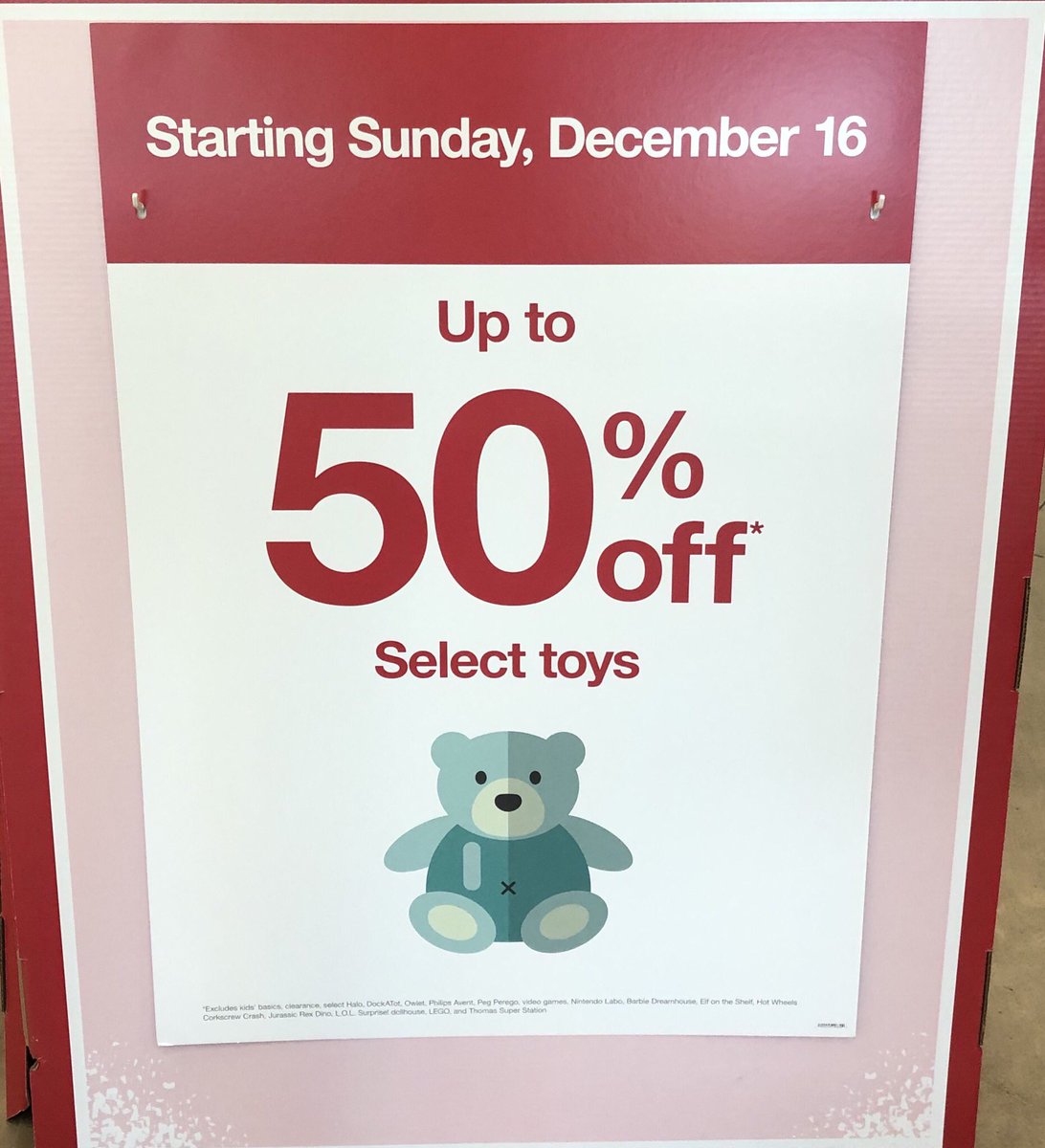 We have everything for Santa’s list here at the Ankeny Super Target! Plus dont miss out on up to 50% off SELECT toys and 25% off all #OurGenerationToys And we are now open until midnight through December 23rd!! #T1767 #Toys #zonesforeasyshopping @tgtbrady