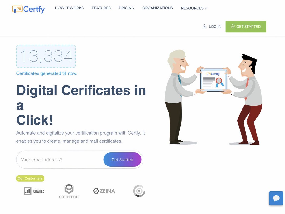 Certfy: Digital Certificates &amp; Digital Badges in a click

betalist.com/startups/certfy