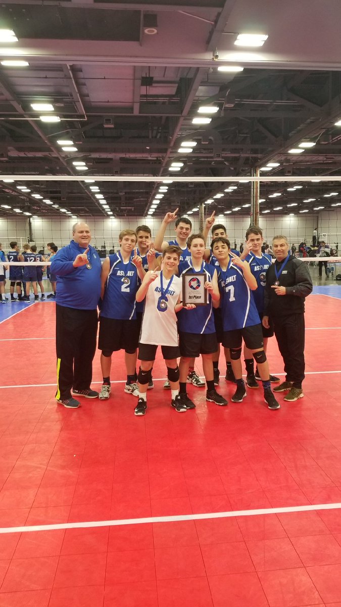 Congrats to Coach Dom and the 16s team winning the 2018 OVR Holiday Festival 16 Club Divion.  Congrats Coach Dom and team !#thirdmonkey