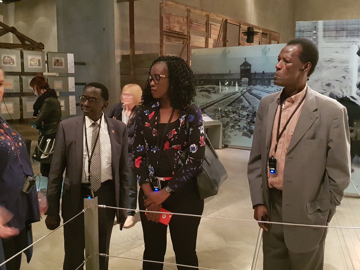 tamir_yaron's tweet photo. H.E. Ambassador Sam Sebuliba Male ambassador (non resident) of Uganda to Israel arrived to Israel for a short visit to present hi credentials  
Today the ambassador visited Yad Vashem holocaust memorial museum and pay his respect to the 6 millions murdered by the Nazis https://t.co/ChPtq4VnGB