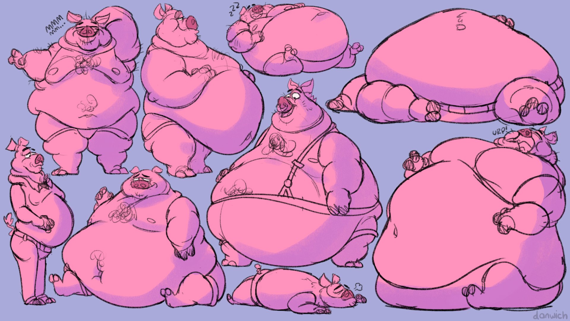 “Fat fur art is a PIG deal to me! https://t.co/lEsUtdNmMp” .