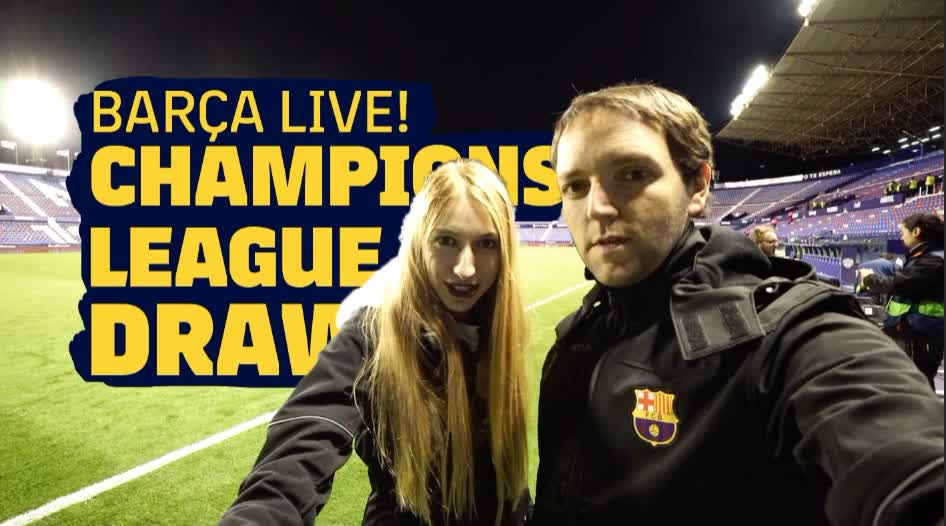 ⏰ Senin, pukul 12:00 siang atau '6:00 WIB, waktunya pengundian #UCL
❓ Siapa yg akan dihadapi oleh Barça?
📺 Tonton secara LIVE untuk mengetahuinya!
🔵🔴 #ForçaBarça