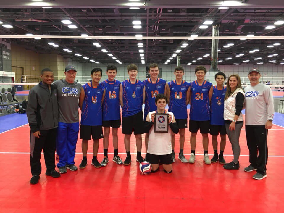 C2AttackVBC's tweet photo. 2018 OVR Boys Holiday Tournament C2 16 Boys SMACK - WON the 16’s Gold Open Division, out of 29 teams in the 16’s. 💪🏻🏐🥇
Every one of these boys played their position well and contributed to this great WIN! GOOD JOB C2 BOYS! https://t.co/vTH223NKWN