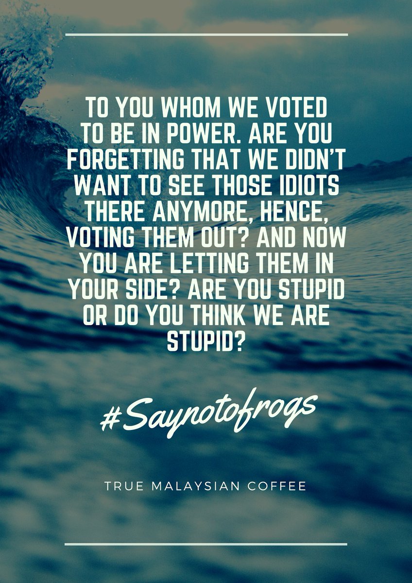 WMTruMalCoffee's tweet photo. #Saynotofrogs
#TrueMalaysianCoffee #coffee #coffeeshop #coffeebeans #coffeetime #coffeecup #coffeegeek #coffeehumor #coffeeholic #coffeelover #coffeelovers #coffeelike #coffeeworldwide #coffeegram #coffeeart #coffeequotes #coffeequote #instacoffee #espresso #espressomachine https://t.co/ry5Nl2RXws