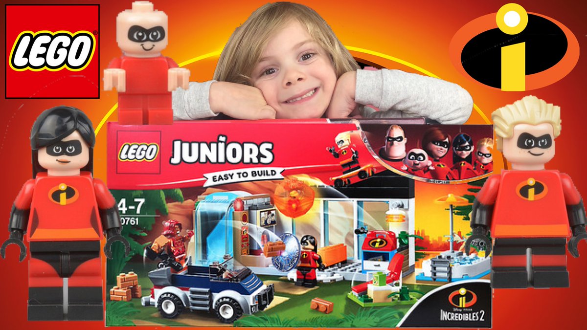 jacesplayhouse's tweet photo. Thanks @lego for sending the Lego Juniors “Incredibles 2 The Great Home Escape” building Set #10761 🔗Full unboxing video @YouTube https://t.co/pU3xyiezoP #lego #legoincredibles #legoincredibles2 #legojuniors #legojunior #incredibles2 #easytobuild #preschoolfun #preschooltoys https://t.co/C5v7KJR9zm
