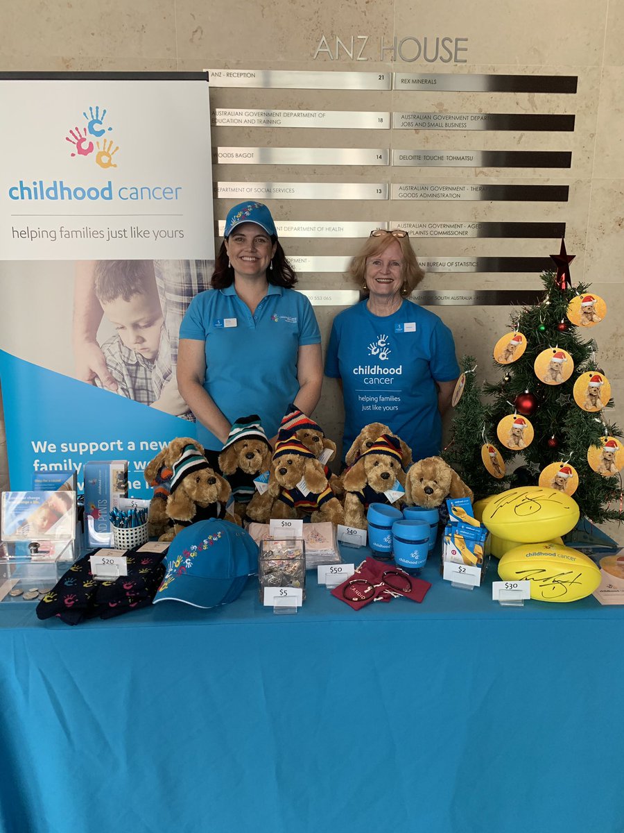 Supporting Childhood Cancer ANZ Waymouth St foyer #ANZCommunityBall <a href="/childhoodcancr/">Childhood Cancer Association Inc 🎗</a> <a href="/bprinaldi/">Brendan Rinaldi</a> <a href="/RundleTom/">TPR</a>