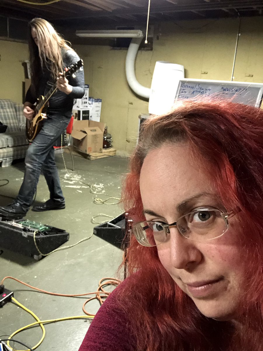 BelleVoix321's tweet photo. @Hemlok_Official full throttle writing mode! #newmaterial #progrock https://t.co/zFBS9NiWSW