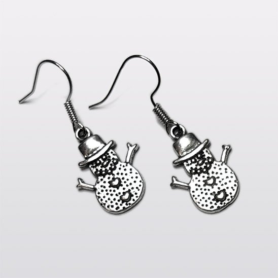 Merry Christmas peeps! #snowmanearrings #christmas #festive