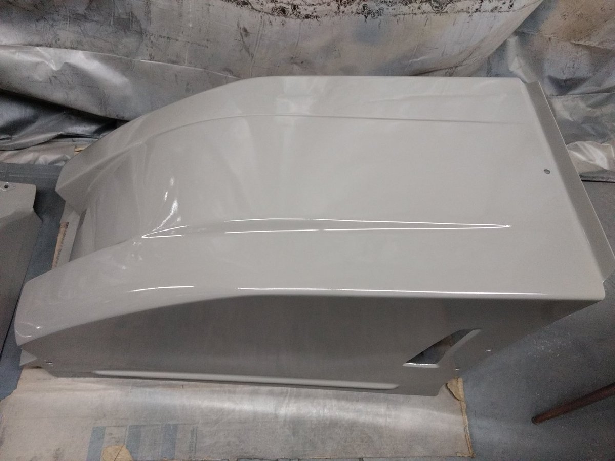 Busy day getting bodies painted. Wings next weekend.