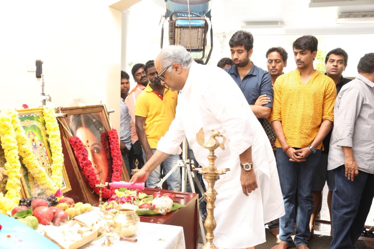 Thala 59 Movie Shooting Started Today With Pooja Producer Boney Kapoor And Director Vinoth In The Sets 