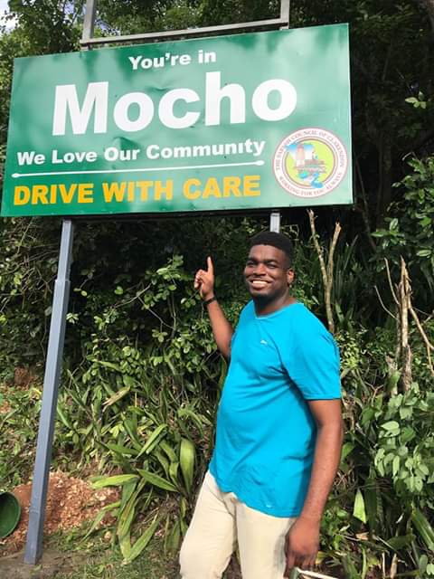 lloydkerr32's tweet photo. Cllr for the Mocho Division in North Central Clarendon Cllr Romaine Morris installed the Mocho sign that will welcome you to his Division. https://t.co/SZy2FjkedJ