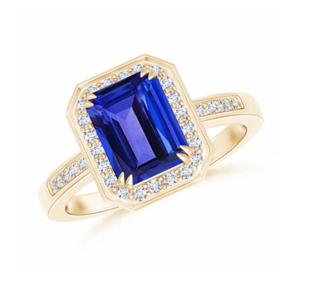 1.3Ct Tanzanite Engagement Ring with Diamond in 14K Gold.
#tanzanite #tanzanitering #emeraldcut #diamond #diamondring #gold #goldjewelry #ring #engagementring #giftideas #ringsofinstagram #ringsoftheday #showmeyourrings #diamondrings #ringshopping #jewelry #jewelrymaking
