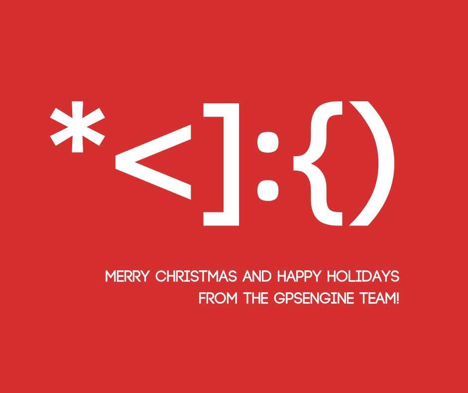 GPSengine's tweet image. Merry Christmas and Happy Holidays from all of us here at GPSEngine! Why not celebrate the season with a few holiday classics, ".COM All Ye Faithful", "Gateway in a Manger" and that sing-along favourite ""Quark," The Herald Angels Sing".