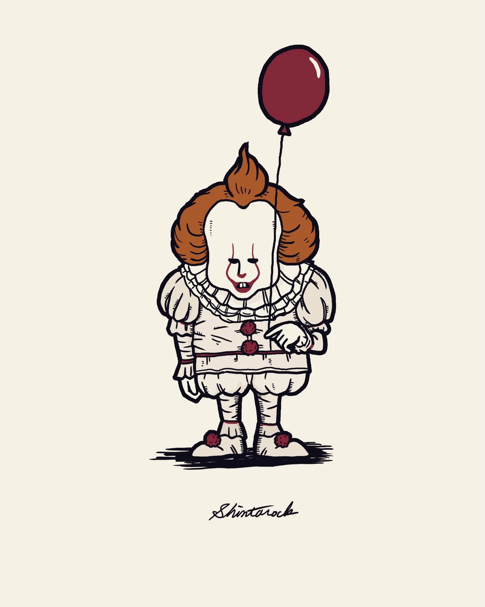 Shintarock Pennywise Face Pennywise ペニーワイズ It グラフィックアート Graphicart Graphic 現代アート Contemporaryart イラスト Illustration Illust Popart ポップアート オマージュ Homage T Co Vuiifwbbbp