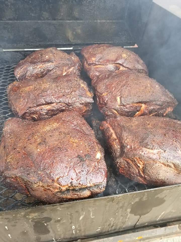 Smoked meat for christmas. Message to order. #primerib #turkey #brisket #pork #indy #Foodies