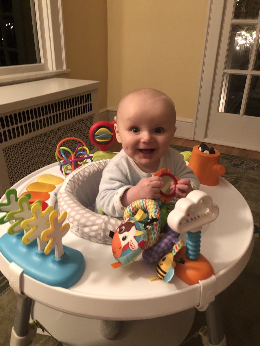 theruddocks's tweet photo. Can’t believe ‘my bubba’ is 5 months old! Love his infectious smile!#gigi&amp;pops💗 https://t.co/wEAGRNCt6G