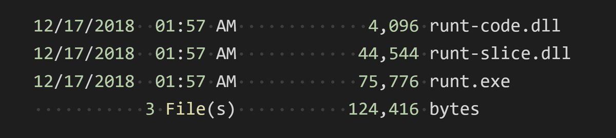 martin_cohen's tweet image. #Runt is less than 128k. No additional libraries needed. The day when I finally get rid of greedy Electron/JS garbage will hopefully come soon. #noscript