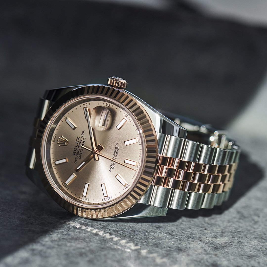 datejust 41 everose gold