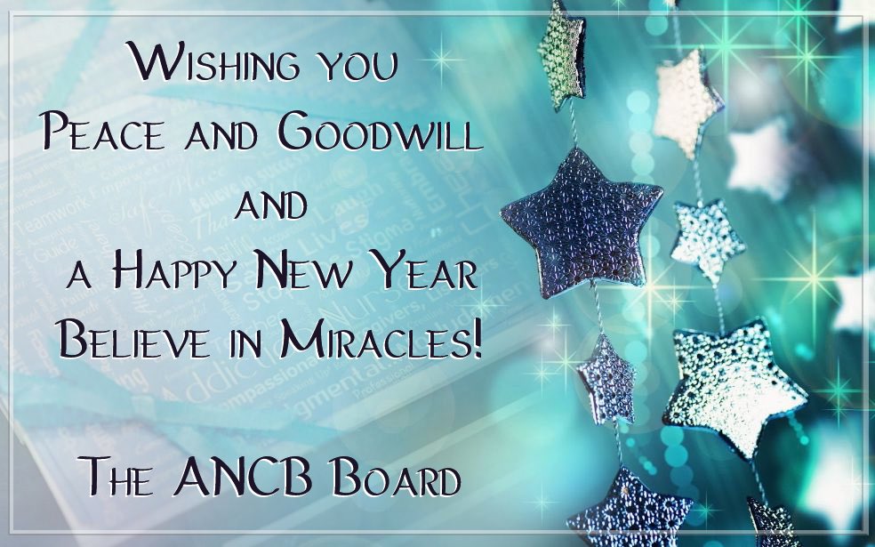 Happy Holidays from your Addictions Nursing Certification Board!