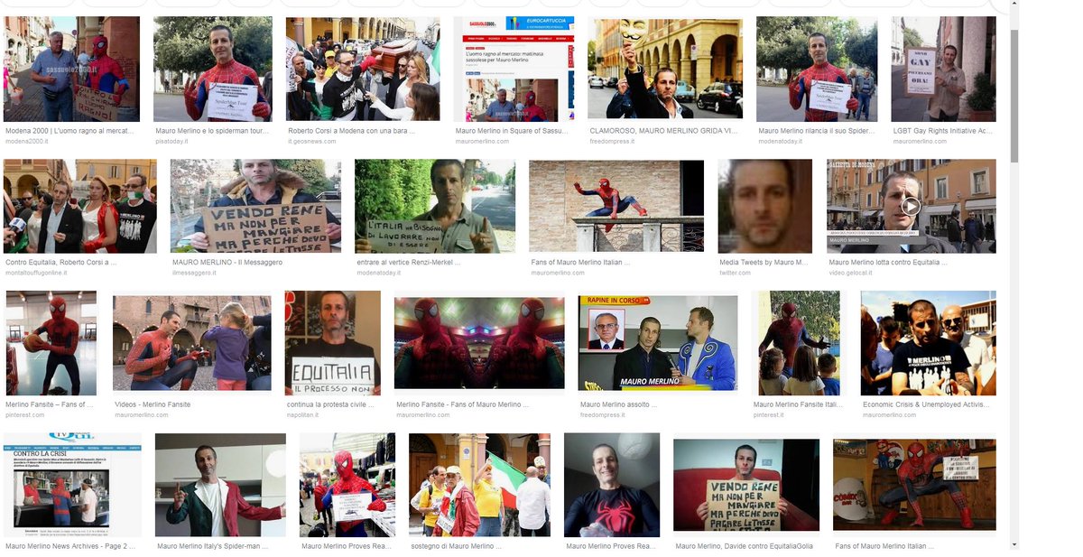 MerlinoFansite's tweet photo. ciao, ma dove è finito il famoso Spiderman Mauro Merlino di Modena? NESSUNA notizia da molto tempo. ?????????? #MauroMerlino #modena #modenacivitanova https://t.co/QcBia1z154