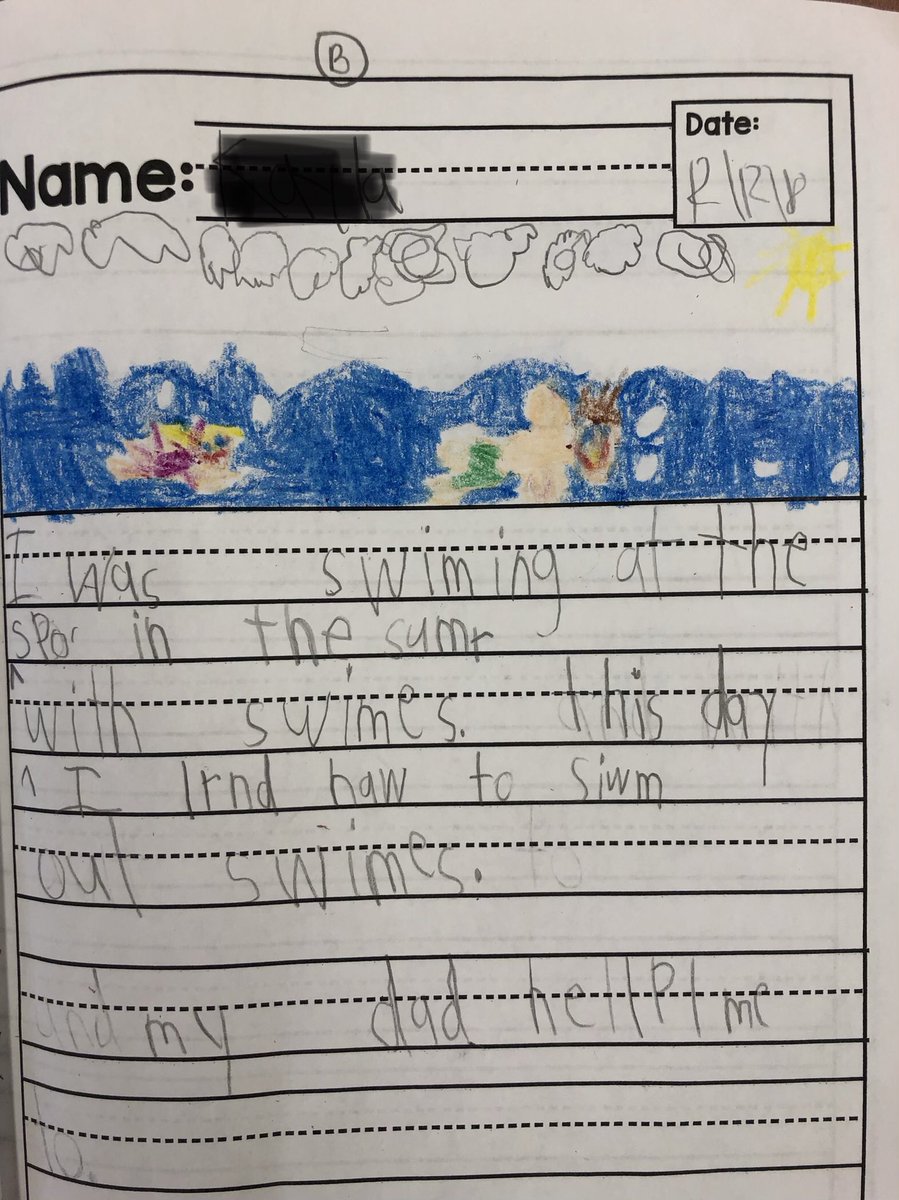 jvdcal08's tweet photo. Nothing better than watching these Firsties grow as writers! #personalnarratives #beginningmiddleandend #writingworshop @MrsJVMiller @Sharonawest06 @kelly_frasca https://t.co/YZ17eNF1n0