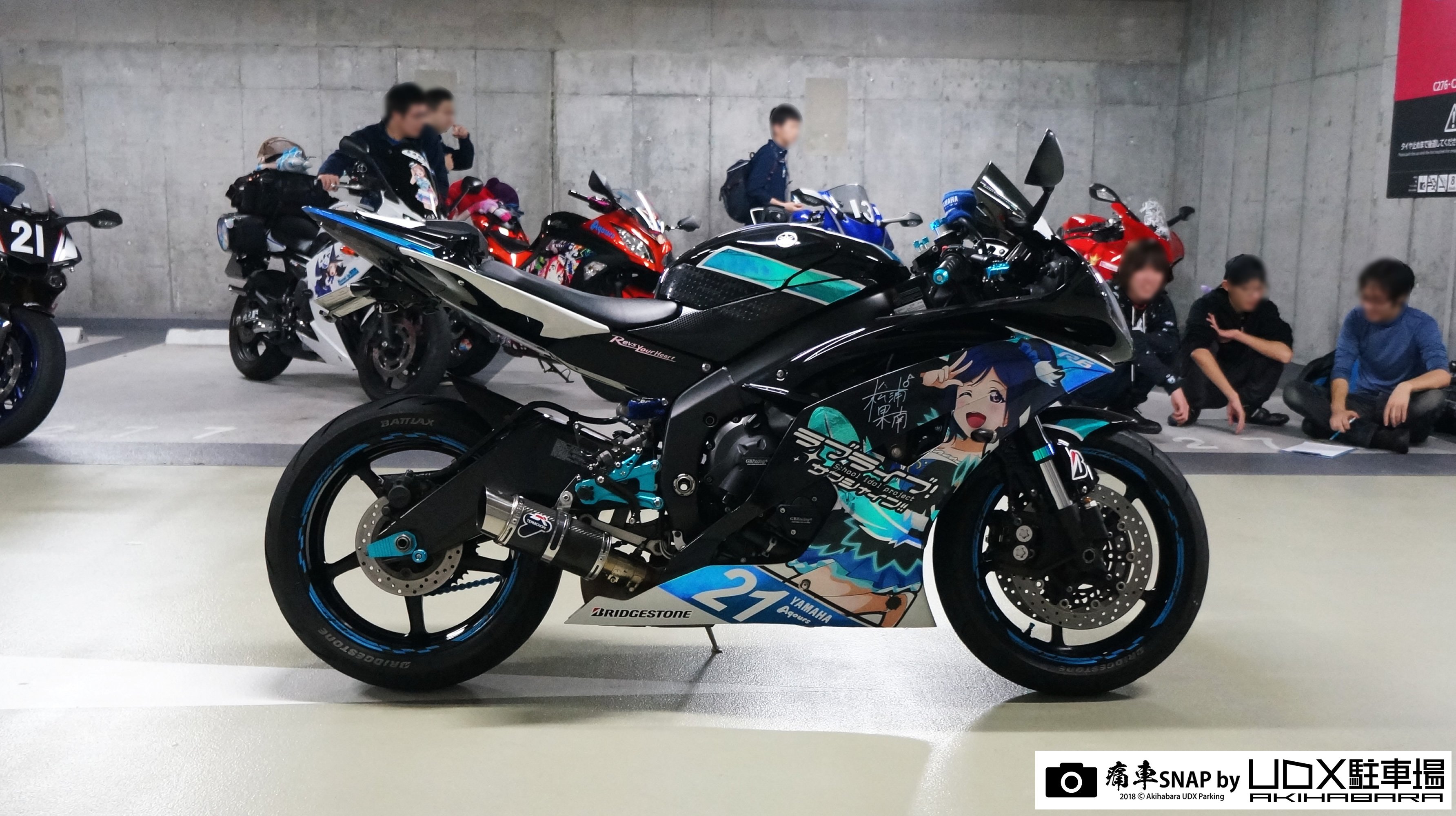 秋葉原UDX駐車場 痛車スナップ on X: 
