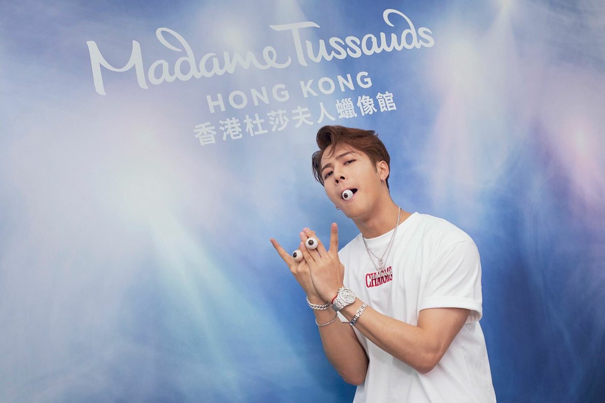 Image result for jackson wang madame tussauds