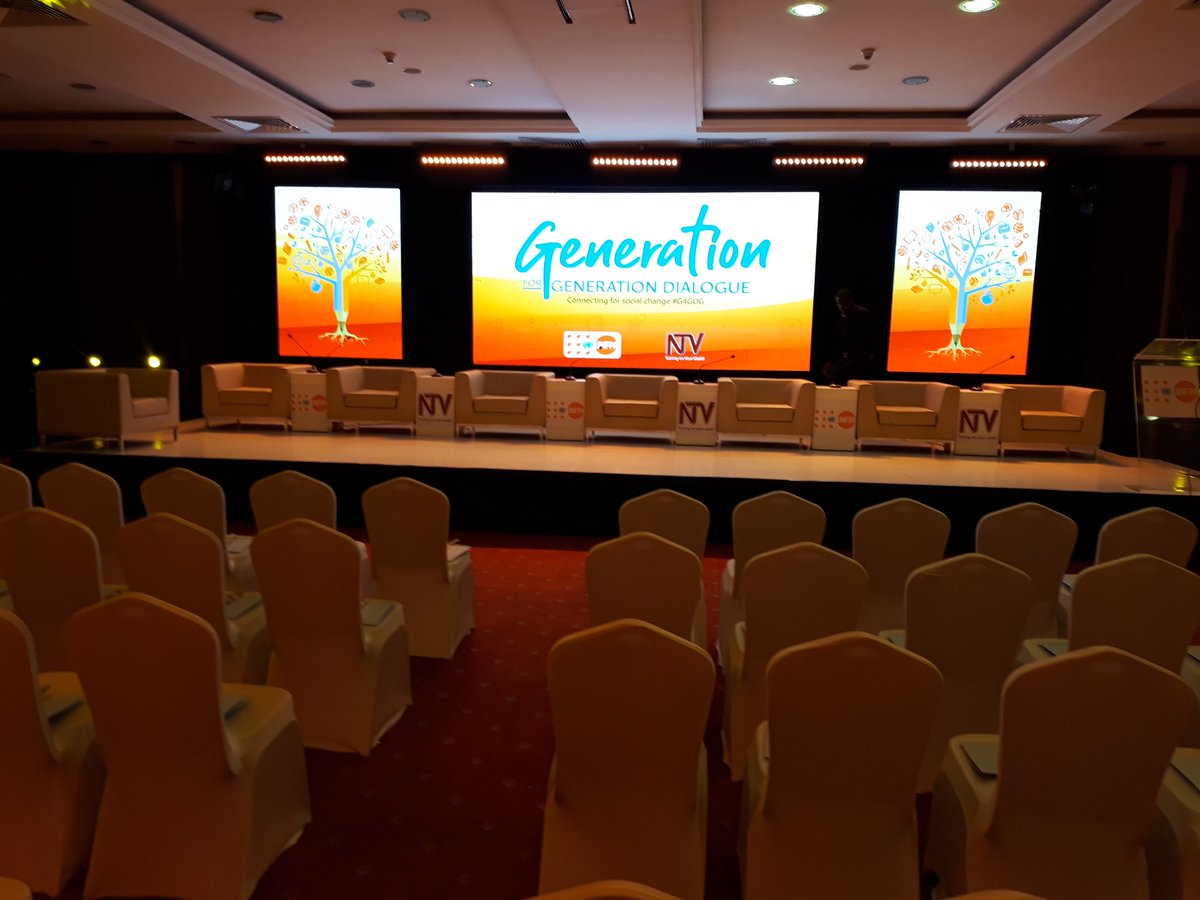 UNFPAUganda's tweet photo. Starting shortly @SerenaKampala is the #Generation4Generation dialogue under the theme: "Is Uganda's young population driving Uganda's socio-economic translation?" Follow the conversation at #G4GUG #LiveYourDreamUG @ntvuganda https://t.co/khbhRajUsG