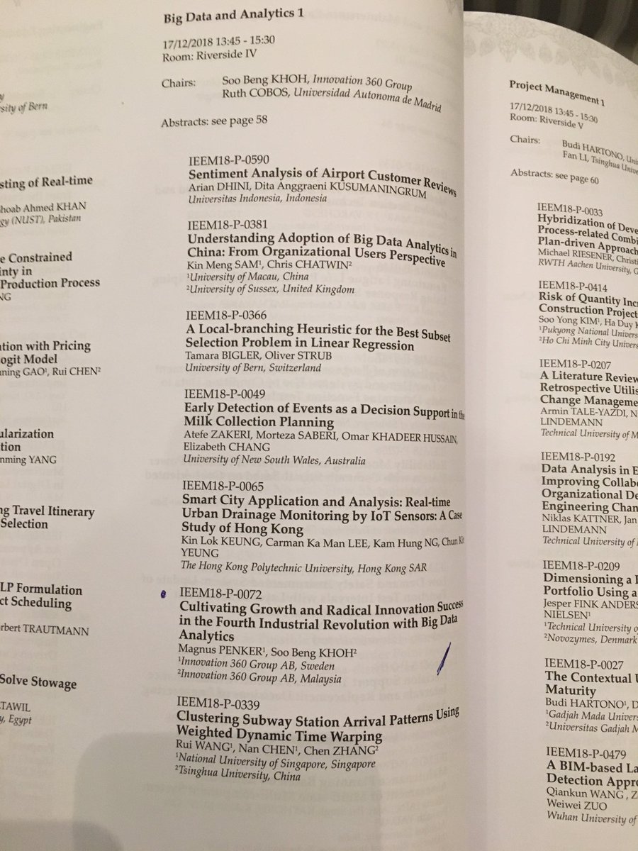 allan_fors's tweet photo. All set with Dr Soo Beng Khoh to present our IEEE paper co-written with @MagnusPenker at the international forum in #Bangkok @InnoSurvey  #asia #innovation https://t.co/eotjO9vp3a