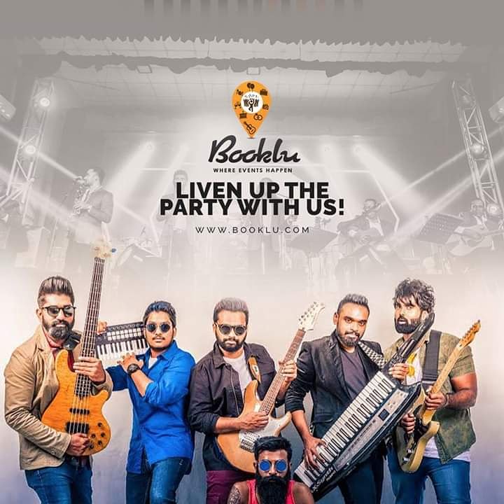 booklu's tweet image. Join the well-celebrated list of Bands partnered with us! No party happens without the music! 

 #Booklu #eventmarketplace #onestopshop #events #bands #djs #photography #videography #floral #weddings #parties  #srilankanweddings #eventplanner #virtualeventplanner