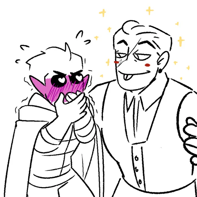 he's a great kisser 