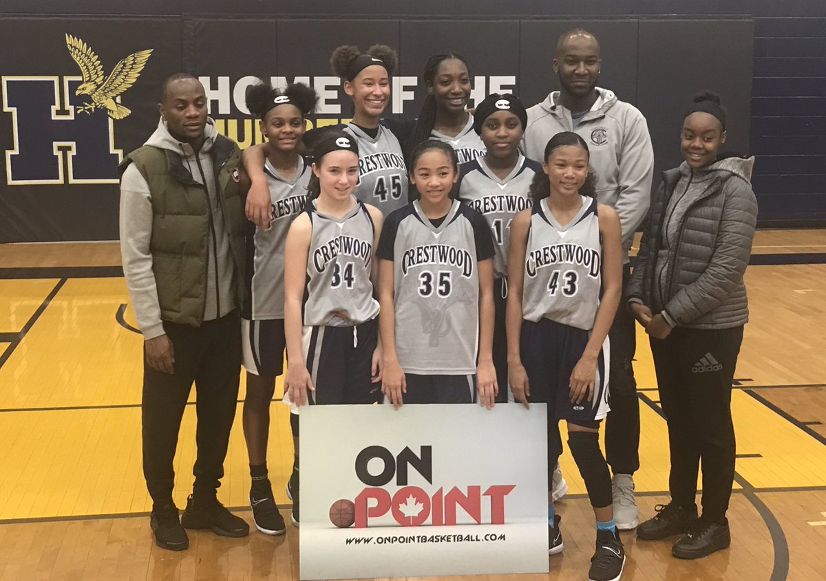 Thanks to @Canletes_Sports and @DrewEbanks for a great event.    Proud of this great group of young girls from @LionsCrestwood @Crestwood_Hoops @CrestwoodPrep