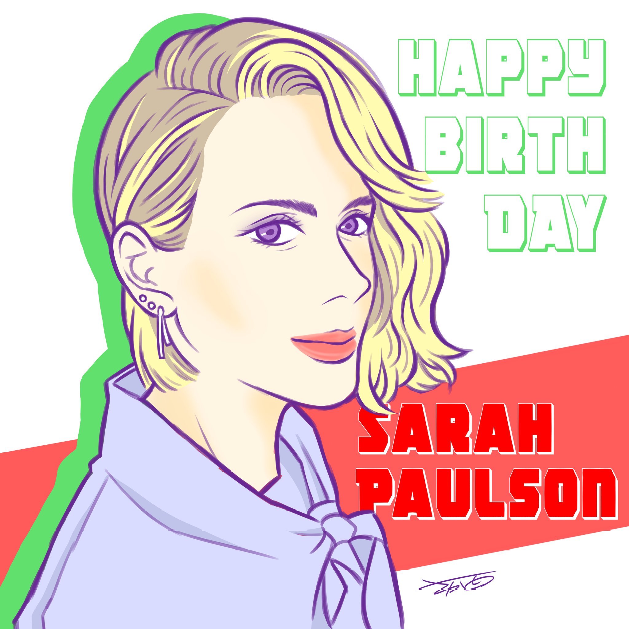 2018.12.17
Happy Birthday Sarah Paulson         