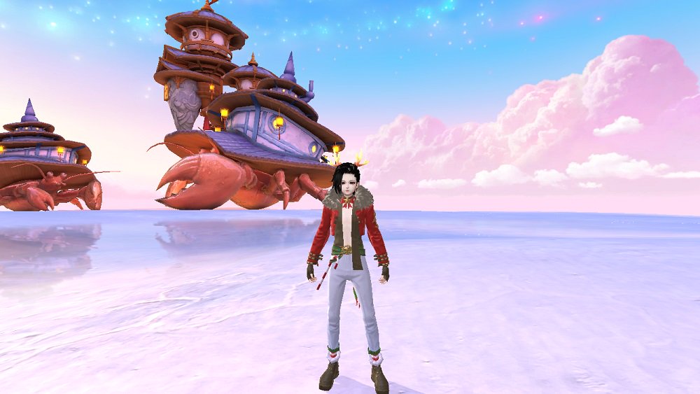 NovolandIn's tweet photo. In order to celebrate Christmas, a new Christmas costume will be added to the game. Do you want to see what it looks like? Then let JoJo show it to you~ https://t.co/28mKEvRWRt