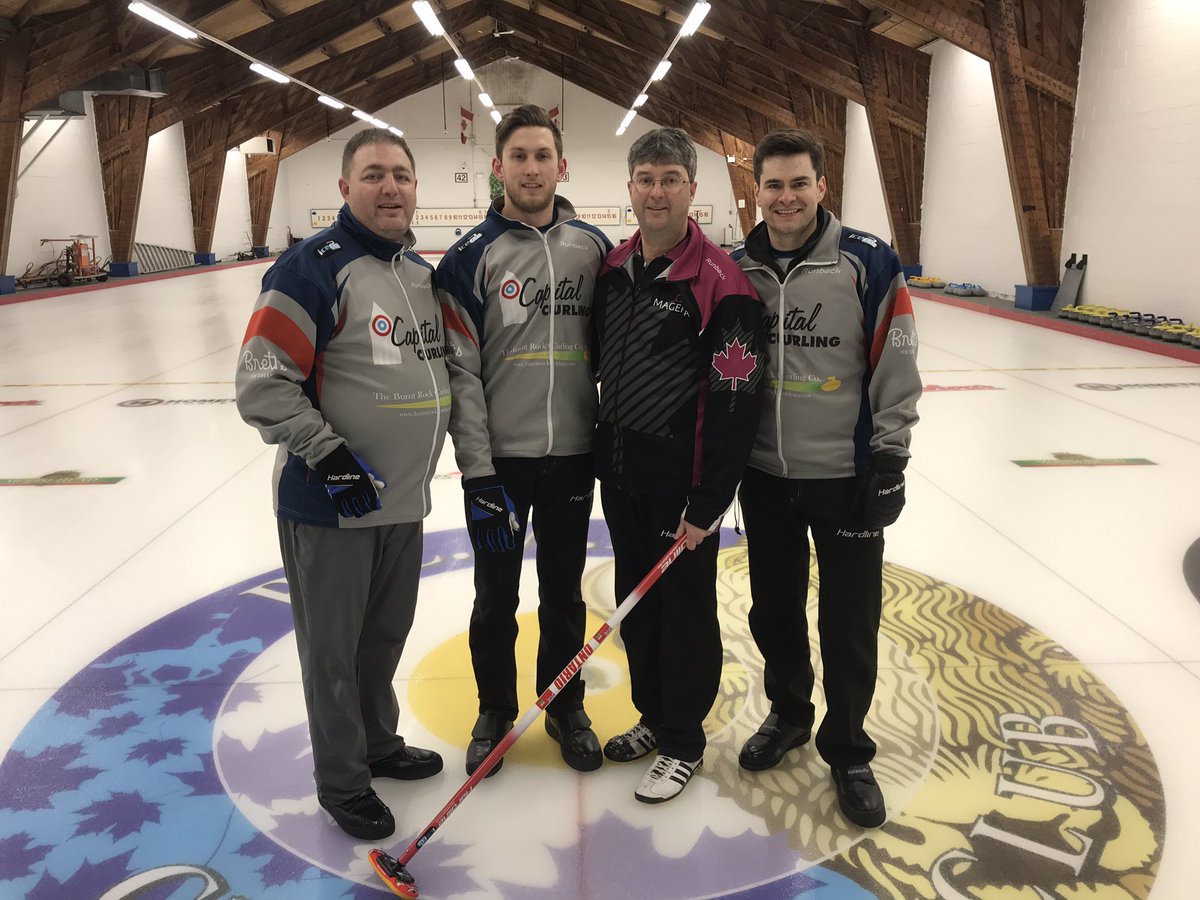 Team_Dow's tweet photo. Ontario tankard bound #tankard #curling thanks for the support @HardlineCurling #runback https://t.co/IS4vYVEc8u