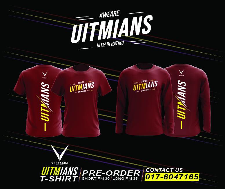 Sya On Twitter Officially Released Weareuitmians By Ventagra Official Sentiasa Dihatiku Made For Our Beloved Uitm Friends Comes With 2 Colours Maroon And Navy Blue Pre Order Until 27 12 18 Mariiiii Mariiiiiiii Sebarkanutkrezekikami Uitm