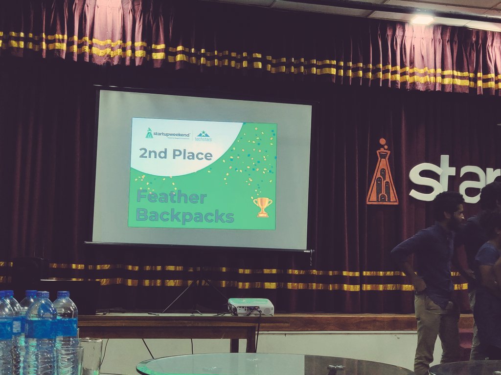 EnThunga's tweet photo. Team Feather Backpack.
Lifetime memory and most possibly THE turning point 😛
@StartupWeekend
#SWRajarata https://t.co/xYM3nRRUwW