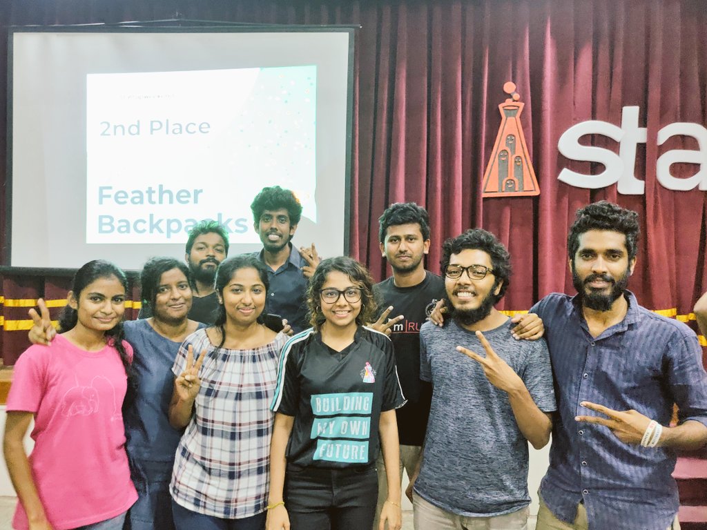 EnThunga's tweet photo. Team Feather Backpack.
Lifetime memory and most possibly THE turning point 😛
@StartupWeekend
#SWRajarata https://t.co/xYM3nRRUwW