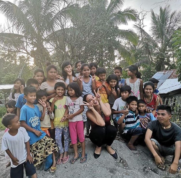 softkimnie's tweet photo. “We owe it to our children to believe in them.” - Catriona Gray  👑

 #MissUniverse 
#MissPhilippines https://t.co/bJzkpLZSTF