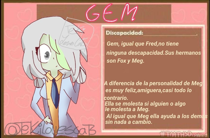 Tekipaint's tweet photo. Algunos AUS y dibujos de mi oc Gem (gracias a @Bideliarts por la idea del nombre) ;^) (Gem shadow de Meg)
#FNAFHSOC #FHS #FNAFHS #FNAFHSSHADOWS #FHSSHADOWS https://t.co/lxpSuKSiG6
